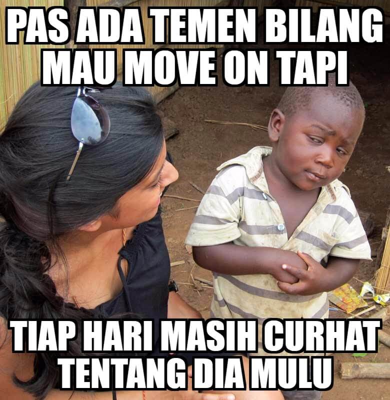  Kumpulan meme lucu banget - Muka Skeptis