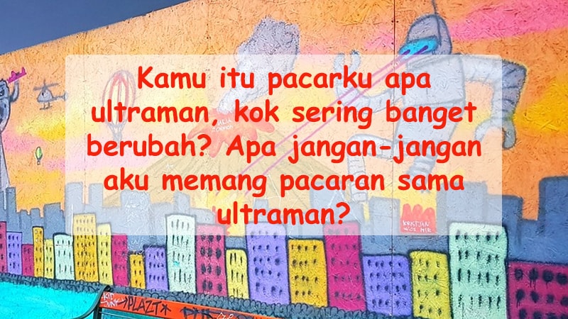 Kata Kata Cinta Galau Lucu - Grafiti Robot