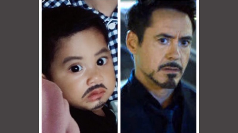 Kumpulan Foto Anak Lucu - Tony Stark