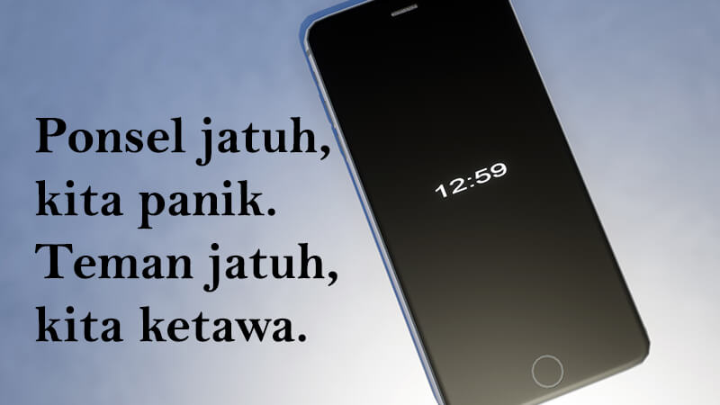 Caption lucu untuk sahabat - Kutipan tentang ponsel